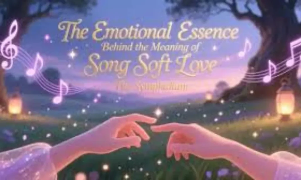 meaning of song soft love the symposium